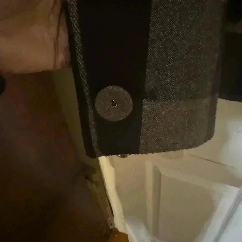 Liz Claiborne Plaid Peacoat Size Small - Picture 4 of 7